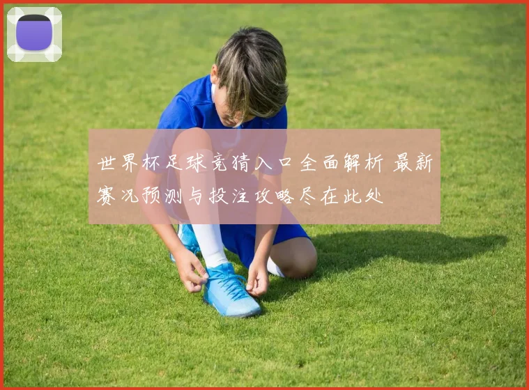 世界杯足球竞猜入口全面解析 最新赛况预测与投注攻略尽在此处
